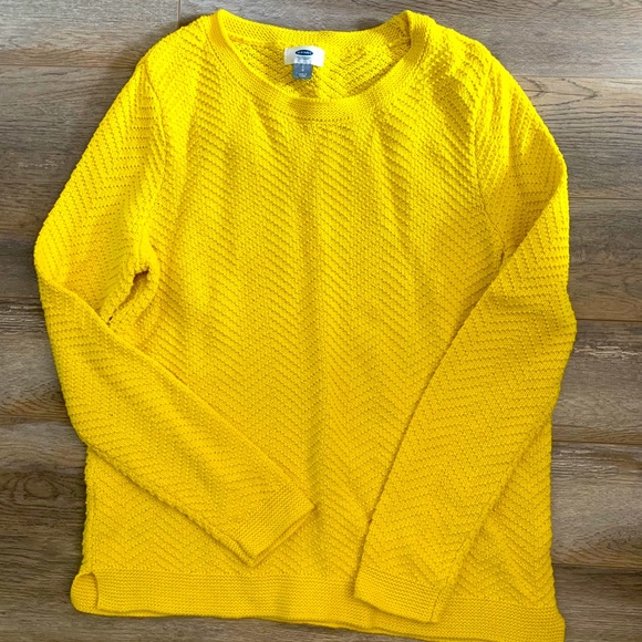 Yellow Knit Sweater